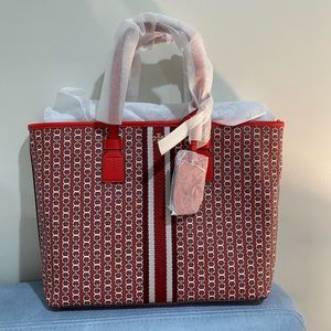 Tory Burch Gemini link small tote NWT